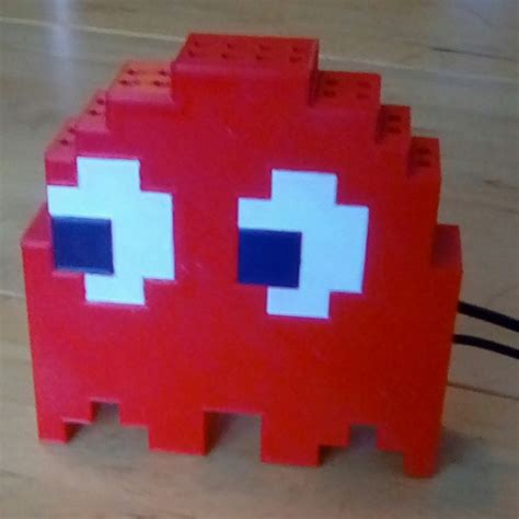 3D Printable 8-bit style Pac-Man ghost case for Raspberry Pi A/B by Michael Libby