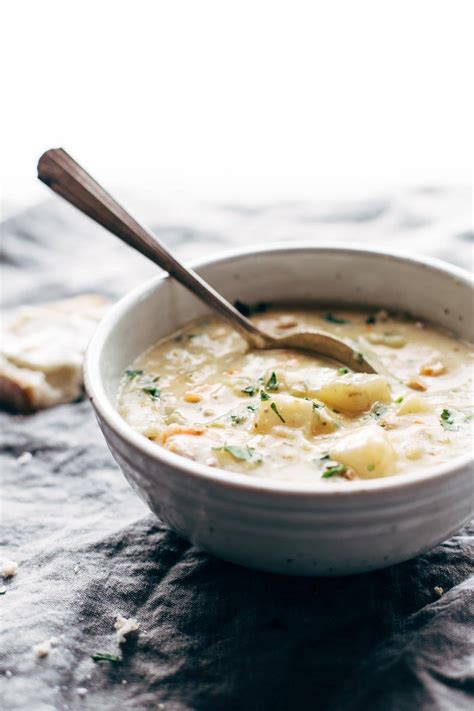 Basic Awesome Creamy Potato Soup Recipe Pinch Of Yum