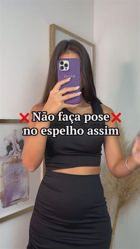 IDEIA DE FOTO NO ESPELHO Melhores Poses Para Fotos Como Tirar Fotos