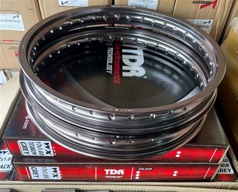 Jual Velg Tdr W Shape Set Ring Titanium Grey Di Lapak