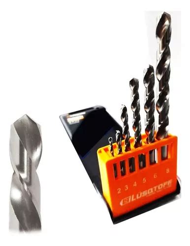 Juego Set Mecha Acero R Pido Lusqtoff Metal A Mm Kit Mercadolibre