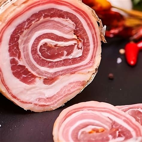 Pancetta Arrotolata Stagionata Biologica Affettata Mangialocale