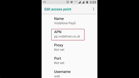 Apn Settings For Vodafone Qatar