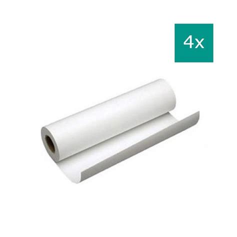 Pack 4 Unidades Rolo Papel Marquesa 21gr 60cm x 100m Loja Ortopédica