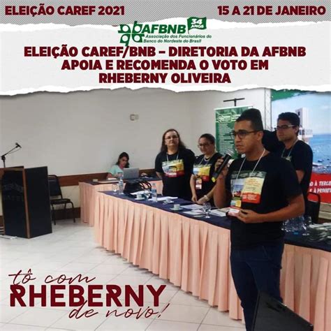 Elei O Caref Bnb Hoje O Ltimo Dia De Vota O Participe Vote