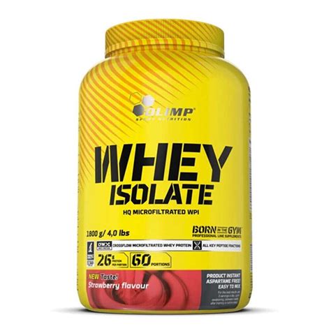 Olimp Whey Protein Isolate Çilek 1800 Gr Çilek Unisex Protein Tozları