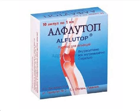 The outer package unregistered in Ukraine "ALFLUTOP" (solution for ...