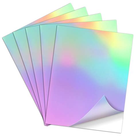 Koala Holographic Sticker Paper Clear RAINBOW Holographic Overlay Vinyl