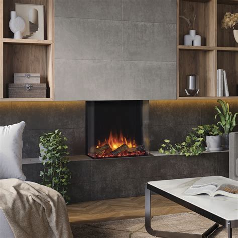 Gazco Ereflex Rw Sided Electric Fire Logburners