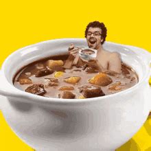 Chicken Noodle Soup GIF - Soup ChickenNoodleSoup Noodle - Discover & Share GIFs