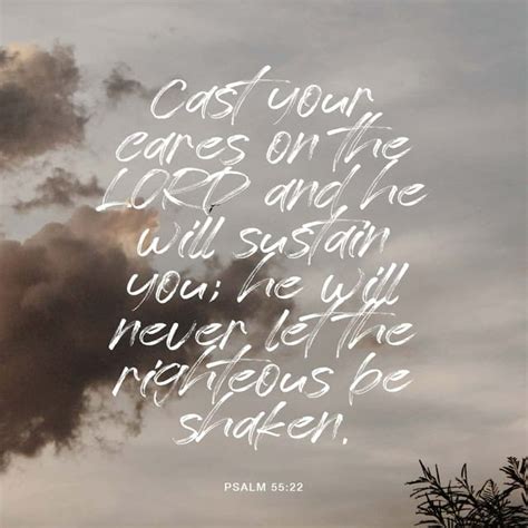 Psalms Nkjv Cast Your Burden On The Lord And He Shall Sustain