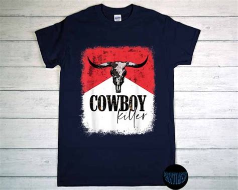 Cowboy Killer T Shirt Country Shirt Western Shirt Southern Country Girl Vintage Tee Cow