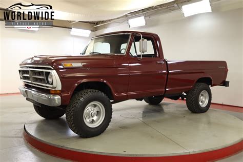 1971 Ford F 250 Custom Cab Worldwide Vintage Autos