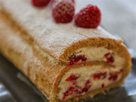 Recettes de Gâteau Roulé et Framboises 2