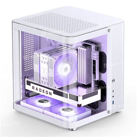 Jonsbo TK 1 M ATX ITX Ring Tempered Glass Transparent Mini Computer