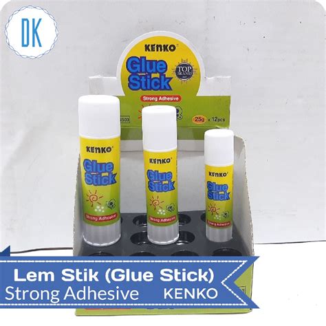 Jual Glue Stick Lem Batang Strong Adhesive Kenko Shopee Indonesia