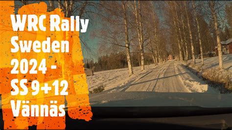 Wrc Rally Sweden Special Stages V Nn S Youtube