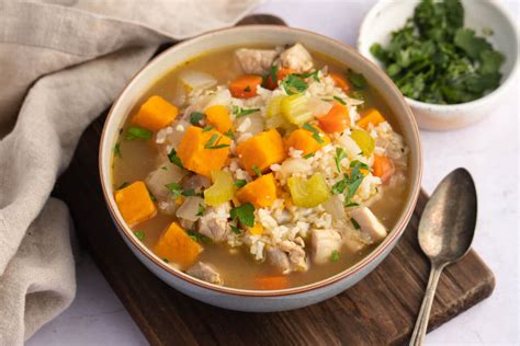 Sweetpotato Chicken And Rice Soup North Carolina Sweetpotatoes