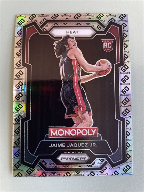 Jaime Jaquez Jr Prizm Monopoly Go Space Raw Price Guide