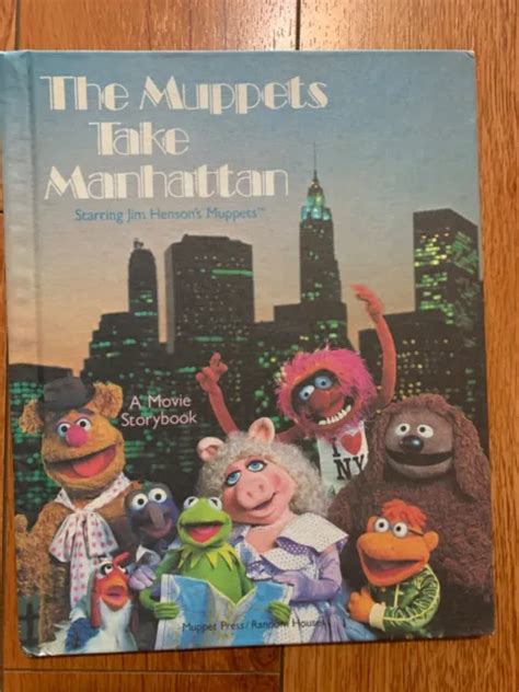 Vintage The Muppets Take Manhattan Storybook Jim Henson S Muppets