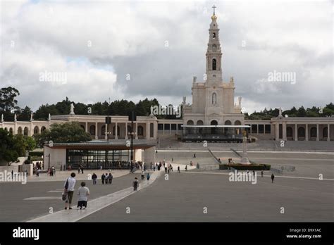 Basilica Of Our Lady Fátima Portugal Europe Stock Photo Alamy