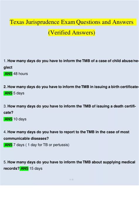 Jurisprudence Exam Questions And Answers Ontario Knowledge F