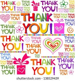 Thank You Card Illustration Stock Illustration 138529439 | Shutterstock