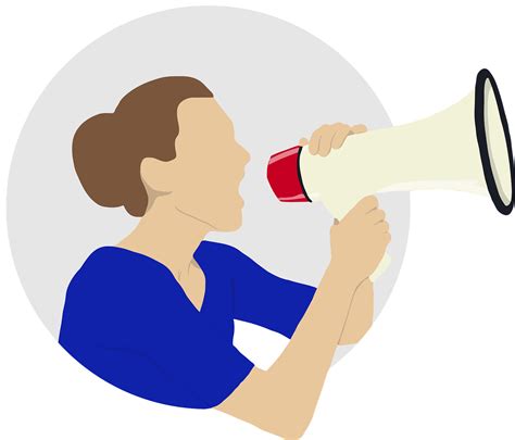 Download Woman Megaphone Yell Royalty Free Vector Graphic Pixabay