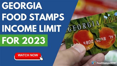 Ga Food Stamp Income Limits 2023 Clearance Laseb Fae Ufmg Br