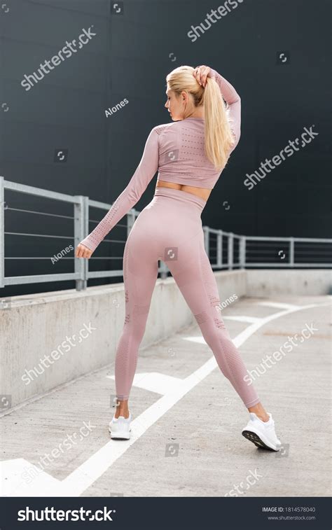 Sexy Beautiful Fitness Blonde Model Woman Stock Photo 1814578040 Shutterstock