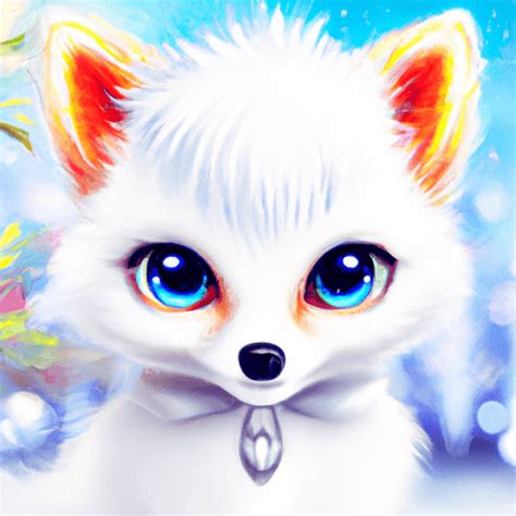 Stunning Christmas Kawaii Fox Creative Fabrica