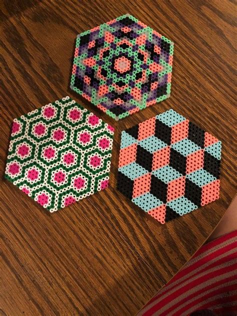 Perler Bead Patterns Coasters