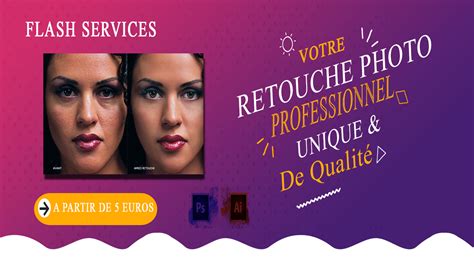 Je Vais Retoucher Votre Photo Ou Image Par FlashServices