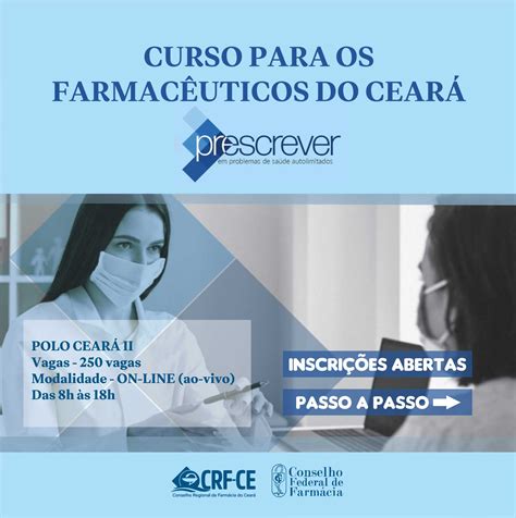Inscreva-se no curso Prescrever – CRF-CE