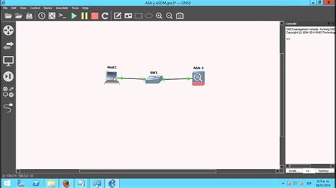 HUVI NETWORK LAB Configurar Y Establecer Un CISCO ASA En GNS3 Y ASDM