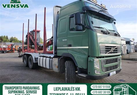 Ci Ar Wka Do Przewozu Drewna Volvo Fh X Hiab Loglift St