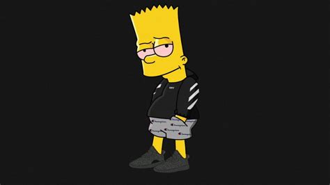 Cool Bart Simpson Wallpapers Top Free Cool Bart Simpson Backgrounds Wallpaperaccess Supreme