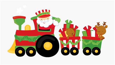 christmas train clipart - Clip Art Library