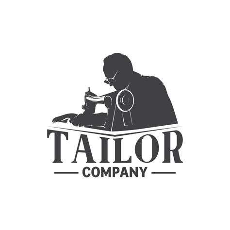 Tailor Company Logo Design Template Inspiration 14798570 Vector Art At