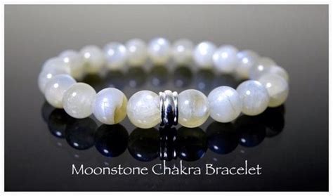 Moonstone Chakra Bracelet Intuition And New Beginningsmade With Grade