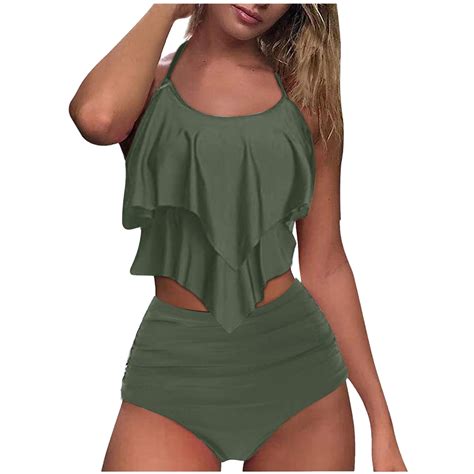 Wamans Plus Size Bikini For Women Women S Sexy High Breast Contrast