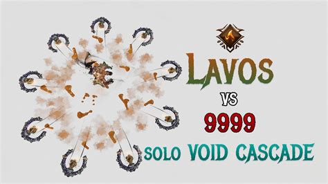 Warframe Алхимикalchemist Lavos Solo Void Cascade 9999 Соло Каскад Бездны Sp Level Cap