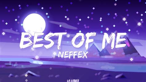 Neffex Best Of Me Lyrics Youtube