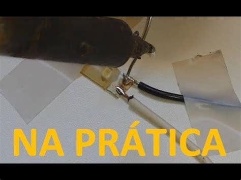 Como soldar fita de LED NA PRÁTICA YouTube