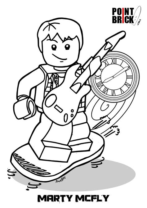 Back To The Future Coloring Pages At Getdrawings Free Download