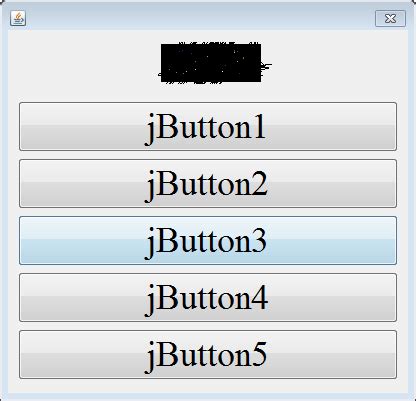 Swing Java How To Make A JButton Deselected Stack Overflow