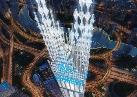 ドバイで世界一高い住宅用タワー「burj Binghatti Jacob And Co Residences」の建設計画が発表、更にダイヤモンドの