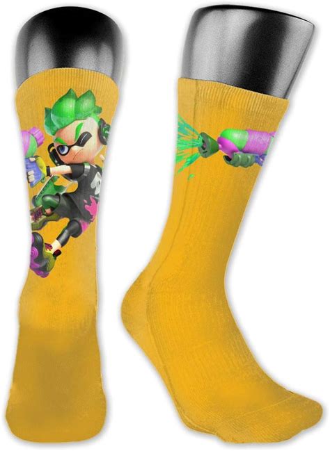 High Socks Splatoon Boots Long Knee Sock Crew Tube Stockings For Travel