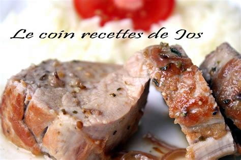 Le Coin Recettes De Jos Filet De Porc Rable Et Moutarde