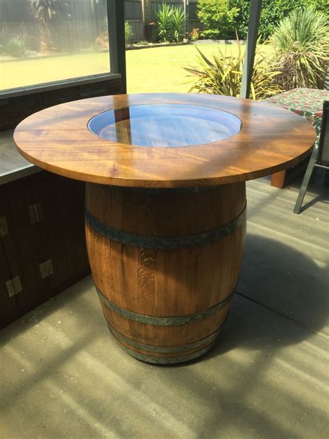 Wine Barrel Table Tonneau